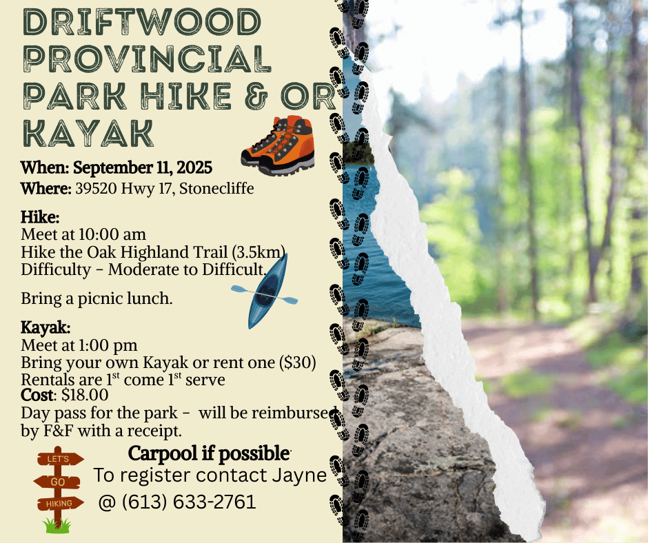 Driftwood Hike and Paddle