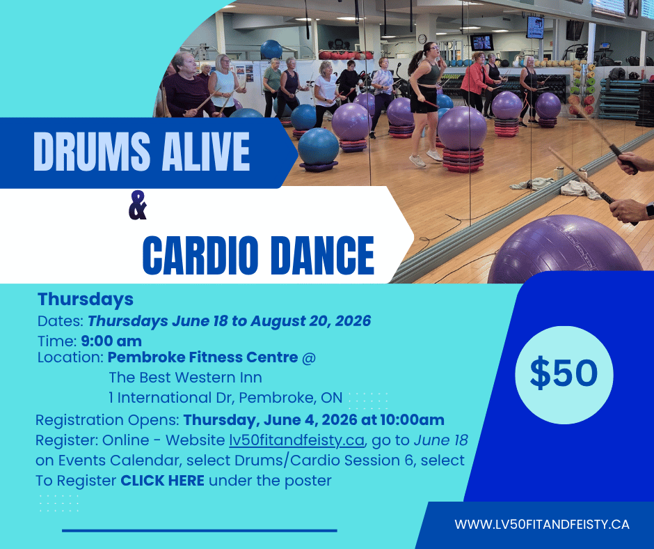 2026 – Thursdays – Drums AliveCardio Dance – Session 6